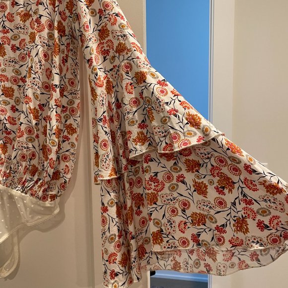 Free People Floral Bodysuit - Picture 2 of 4